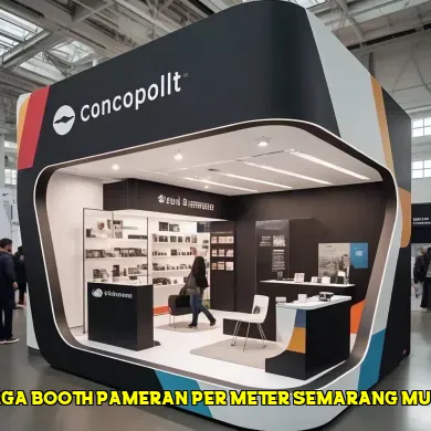 harga booth pameran per meter semarang murah